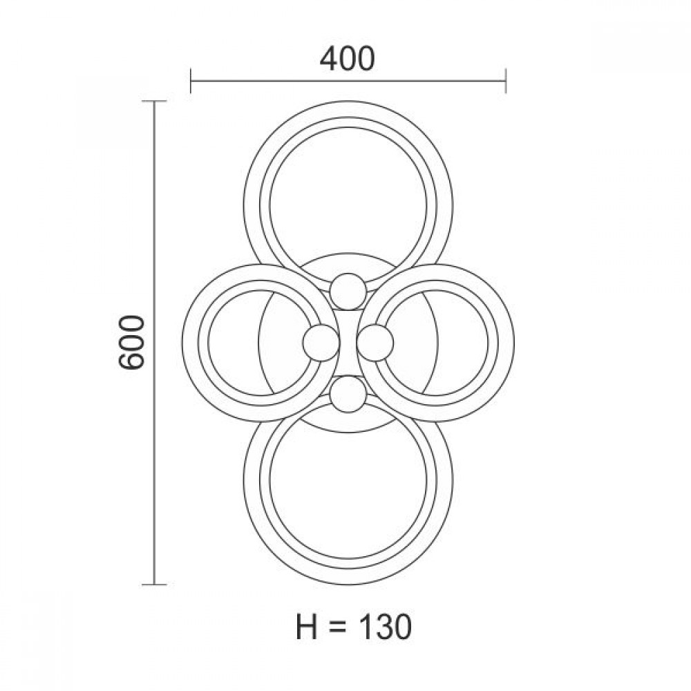 ΠΛΑΦΟΝΙΕΡΑ ΟΡΟΦΗΣ LED CCT 85W 3000K | 4000K | 6000K - Spotlight