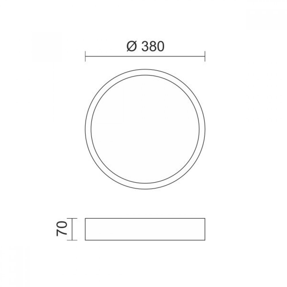ΠΛΑΦΟΝΙΕΡΑ ΟΡΟΦΗΣ LED ΠΑΙΔΙΚΟ ΑΕΡΟΠΛΑΝΟ CCT 2*24W 3000K | 4000K | 6000K - Spotlight