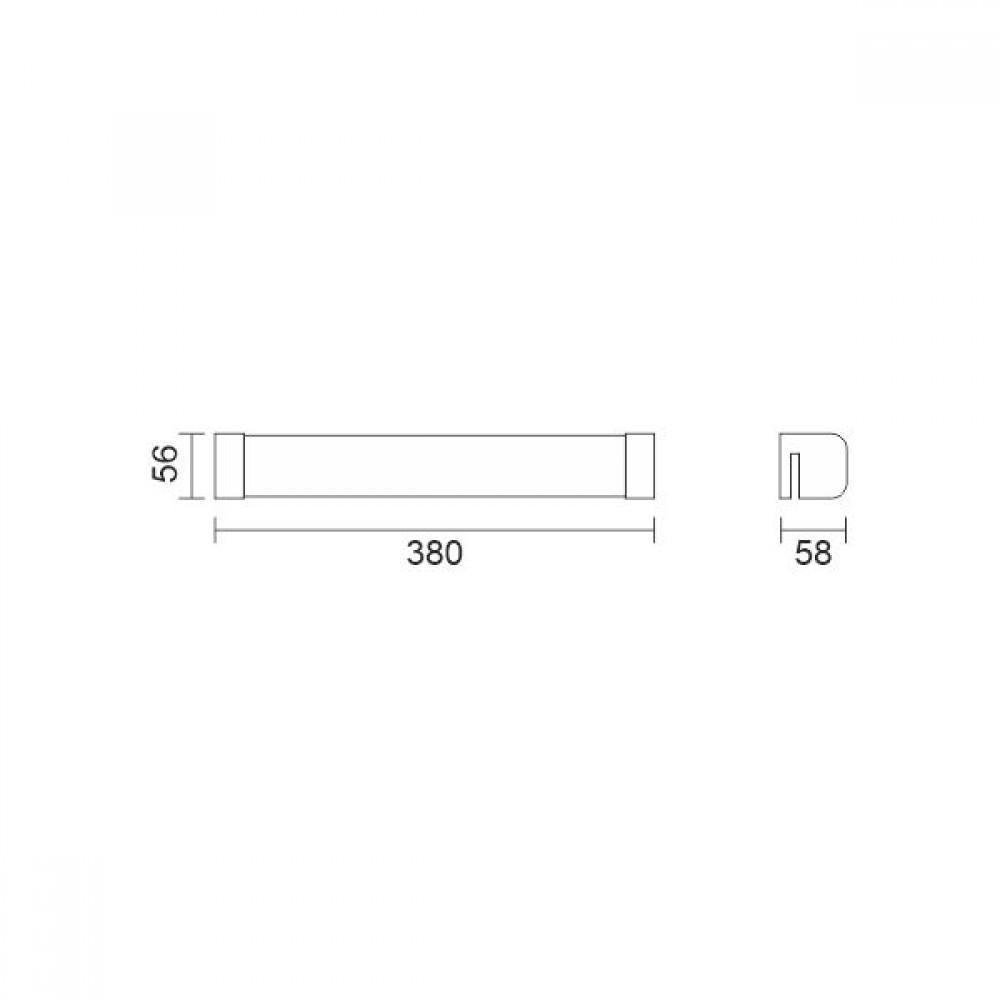ΛΟΥΤΡΟΥ ΘΗΚΗ 10W IP44 3000K Spotlight