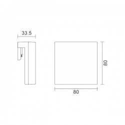 ΛΟΥΤΡΟΥ ΘΗΚΗ 3W IP44 3000K Spotlight