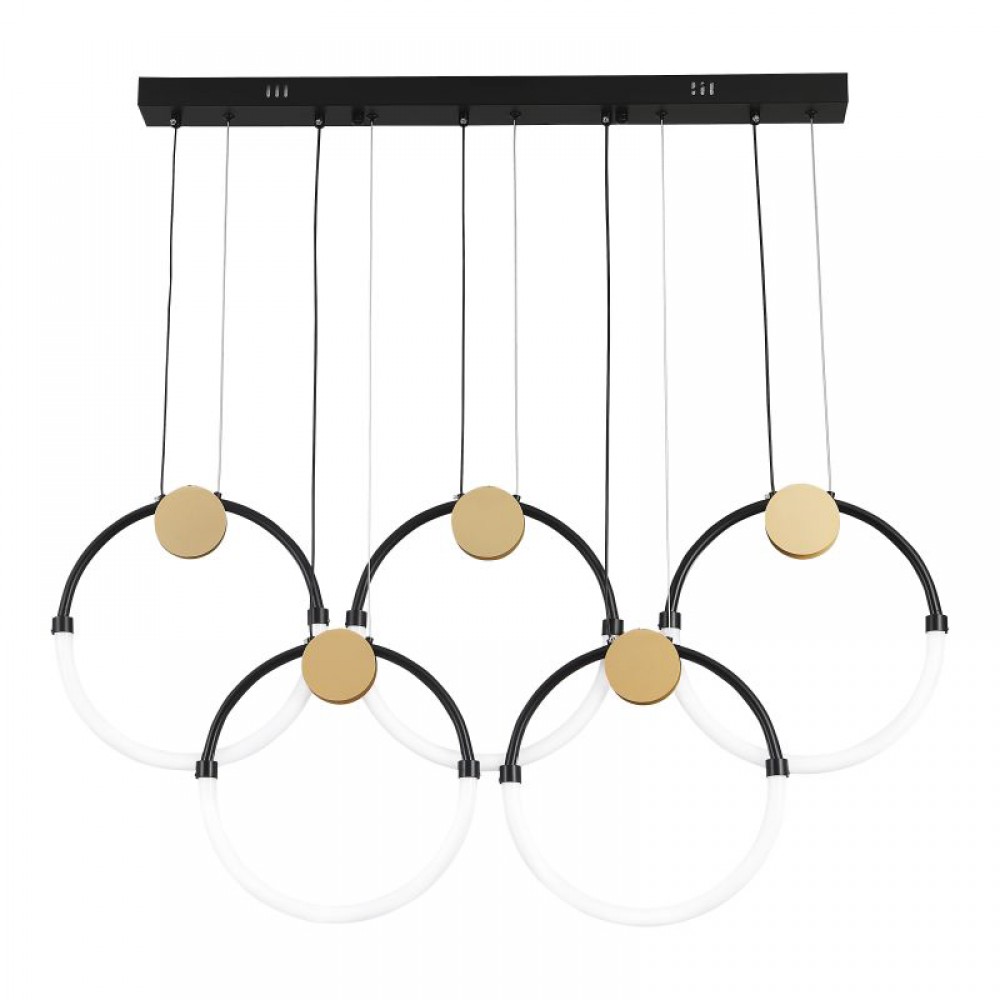 Κρεμαστό Φωτιστικό 5/Φωτη Ράγα LED 45W Briana - Viokef