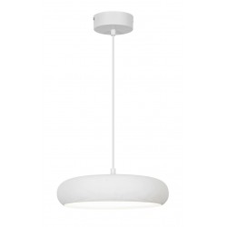 LED Μονόφωτο Κρεμαστό Φωτιστικό Λευκό 11W Logan - Viokef