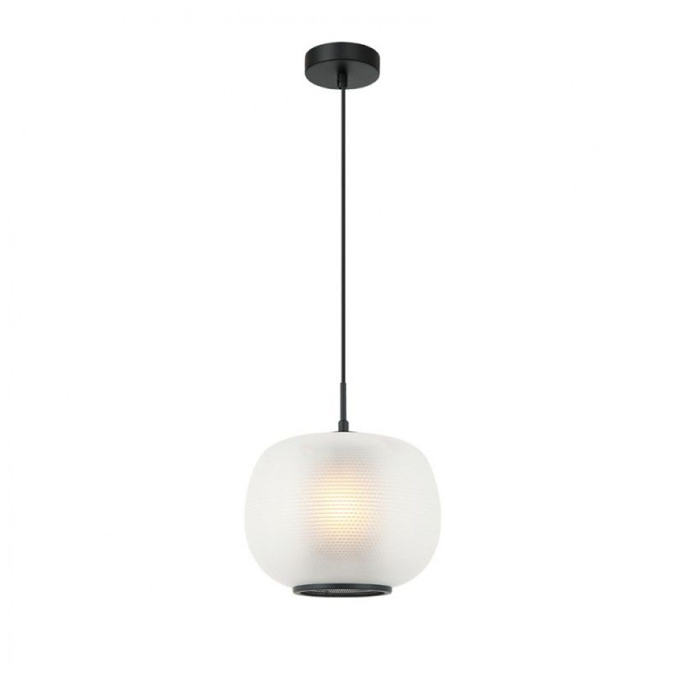 Κρεμαστό Μονόφωτο Φωτιστικό Από Γυαλί 1xE27 h:325 Japan - Viokef