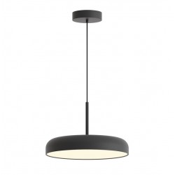 LED Μονόφωτο Φωτιστικό Μαύρο 36W CRI93 Deva Viokef
