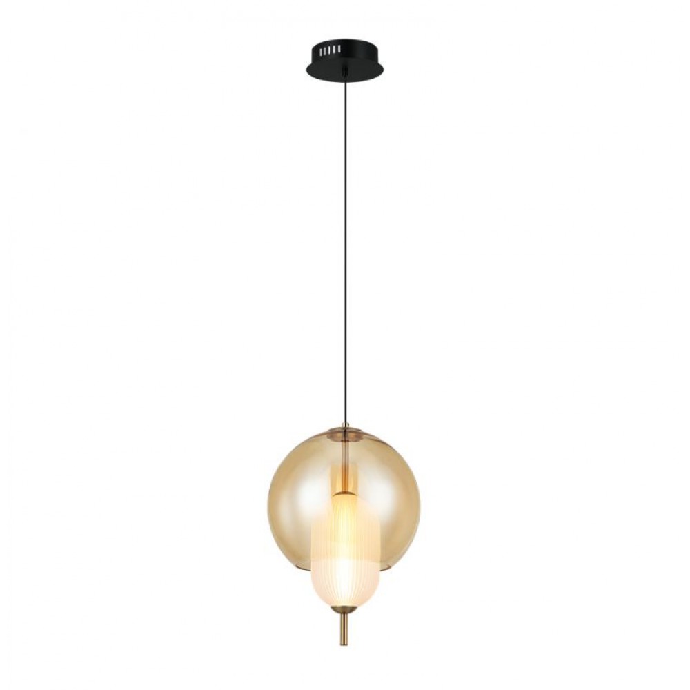 LED Κρεμαστό Φωτιστικό Μονόφωτο Μελί 9W Adol - Viokef