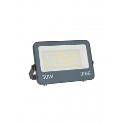 ΠΡΟΒΟΛΕΑΣ LED DOB 50W 3CCT(3000/4000/6500K) 180-265V 4750m 120° IP66 ΑΝΘΡΑΚΙ UNIVERSE