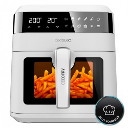 Cecofry Experience Window
White 6000 CEC-04998 - Ψηφιακή Φριτέζα Αέρος (Air Fryer) Με Αποσπώμενο Κάδο 6 Lt Λευκή