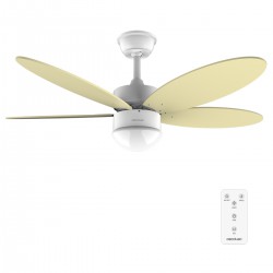 EnergySilence Aero 4260 Sun Light CEC-05997 - Ανεμιστήρας Οροφής 2 σε 1 με Φως, Διπλής Κατεύθυνσης με Τηλεχειριστήριο 40W | 106 cm