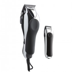 DELUXE CHROME PRO COMBO EU - Σετ Κουρευτική Μηχανή Ρεύματος & Trimmer Μπαταρίας