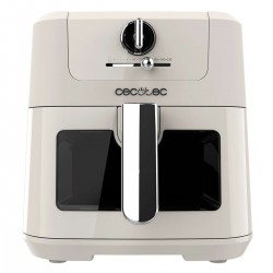 Cecofry Antique 5000 Window CEC-04953 - Φριτέζα Αέρος (Air Fryer) με Αποσπώμενο Κάδο 5 Lt Μπεζ