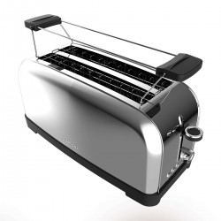 Toastin’ time 1500 Inox CEC-04822 - Φρυγανιερα 2 Θεσεων 1500 W Inox