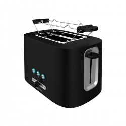 Toast&Taste 9000 Double CEC-03179 - Φρυγανιέρα 2 Θέσεων 980 W Μαύρη