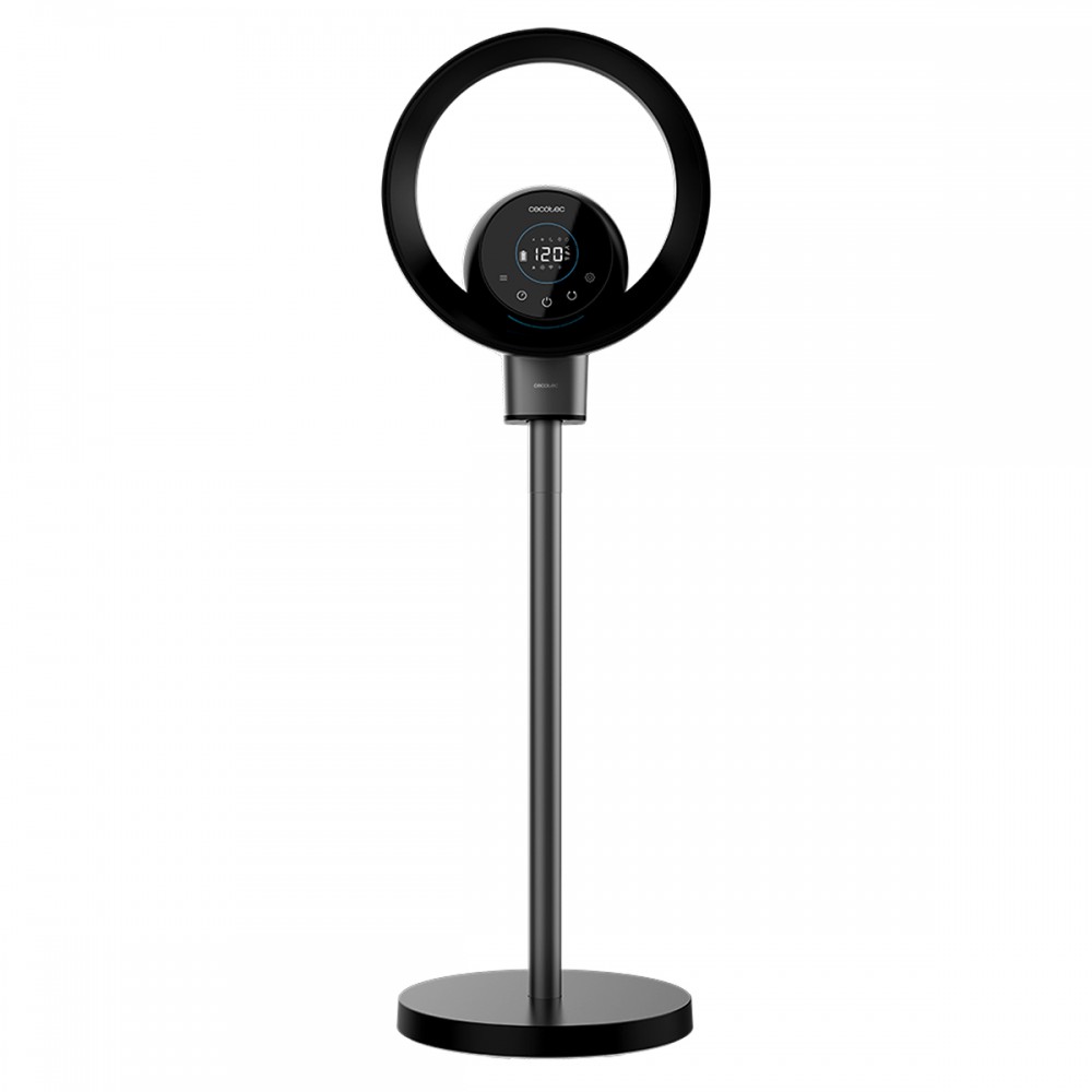 TotalPure 2in1 MoonStyle Dark CEC-08249 - WI-FI Ανεμιστήρας Ορθοστάτης & Καθαριστής αέρα 35 W, χωρίς Φτερωτές, με Τηλεχειριστήριο.
