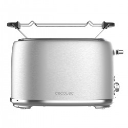 Toast&Taste 1000 Retro Double CEC-03206 - Φρυγανιέρα 2 Θέσεων 980 W Inox