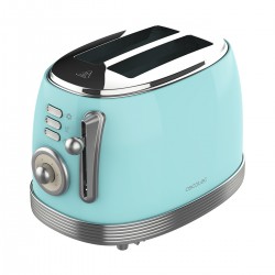 Toast&Taste 800 Vintage Light Blue CEC-03208 - Φρυγανιέρα 2 Θέσεων 850 W Μπλε