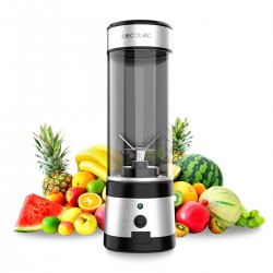 WanderlustMix USB CEC-04396 - Μπλέντερ για Smoothies 0.4 Lt 126W Ασημί