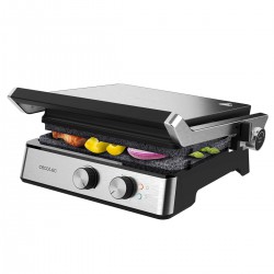 Rock’nGrill Blaze CEC-02968 - Τοστιέρα Γκριλιέρα 2400 W Ασημί