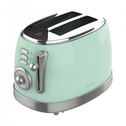 Toast&Taste 800 Vintage Light Green CEC-03209 - Φρυγανιέρα 2 Θέσεων 850 W Πράσινο