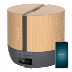 PureAroma 550 Connected Grey Woody CEC-05648 - Ηλεκτρικός Υγραντήρας Και Διαχυτής Αρώματος 500 ml Με Ηχείο