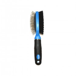 TWO SIDED BRUSH 2999-7020 - Βούρτσα Σκύλων Διπλής Όψης Για Περιποίηση Τριχώματος