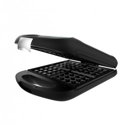 Rock 'n' Toast Waffle CEC-03200 - Βαφλιέρα 4 Θέσεων σε Ορθογώνιο Σχήμα 1500 W Ασημί