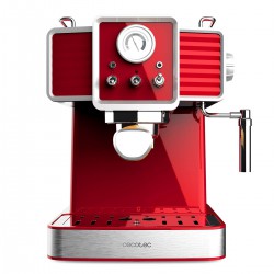 Power Espresso 20 Tradizionale Light Red CEC-01727 - Μηχανή Espresso 1350 W Πίεσης 20 Bar Κόκκινη