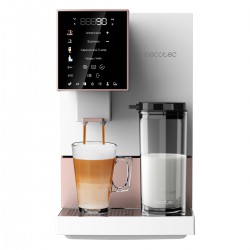 CREMMAET COMPACTCCINO BLACK ROSE CEC-01543 - Αυτόματη Μηχανή Espresso 19 bar Λευκή 102385