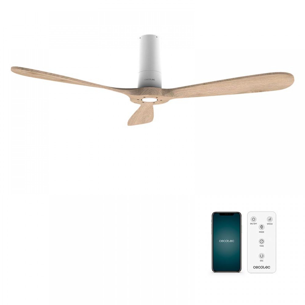 ENERGYSILENCE AERO 5500 AQUA CONNECTED 08237 - Ανεμιστήρας Οροφής Wi-Fi με Τηλεχειριστήριο 40 W