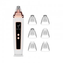 B-DERMA ICE - Συσκευή για Δερμοαπόξεση Προσώπου με Αναρρόφηση, Φωτοθεραπεία, Κρυοθεραπεία, Θερμοθεραπεία και 6 Κεφαλές
