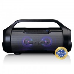 SPR-070BK - Αδιάβροχο Ηχείο 24 W Με Bluetooth, Ραδιόφωνο & Διάρκεια Μπαταρίας Έως 15 Ώρες Μαύρο