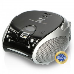 SCD-27BK - Φορητό Ηχοσύστημα Με CD Player & Ραδιόφωνο Μαύρο