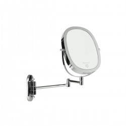 DUAL SIDE 7x WALL MIRROR - ΚΑΘΡΕΠΤΗΣ ΕΠΙΤΟΙΧΙΟΣ ΔΥΟ ΟΨΕΩΝ ΜΕ ΦΩΣ 230x180 mm