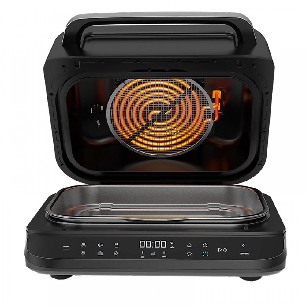 Cecofry FireDome 6000 CEC-04951 - Ψηφιακή Φριτέζα Αέρος (Air Fryer) με Αποσπώμενο Κάδο 6 Lt Μαύρη