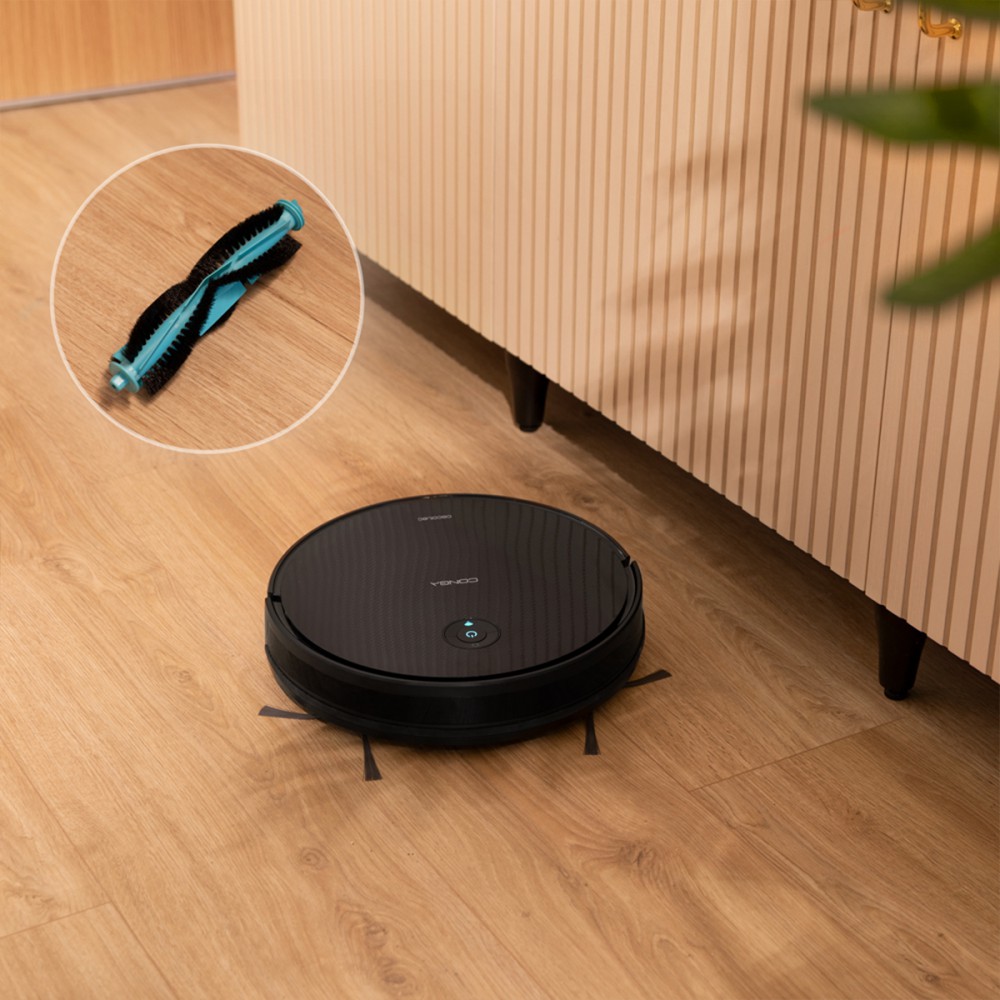 Conga 2499 Ultra Genesis CEC-08145 - Σκούπα Ρομπότ για Σκούπισμα & Σφουγγάρισμα Με Wi-Fi Μαύρη