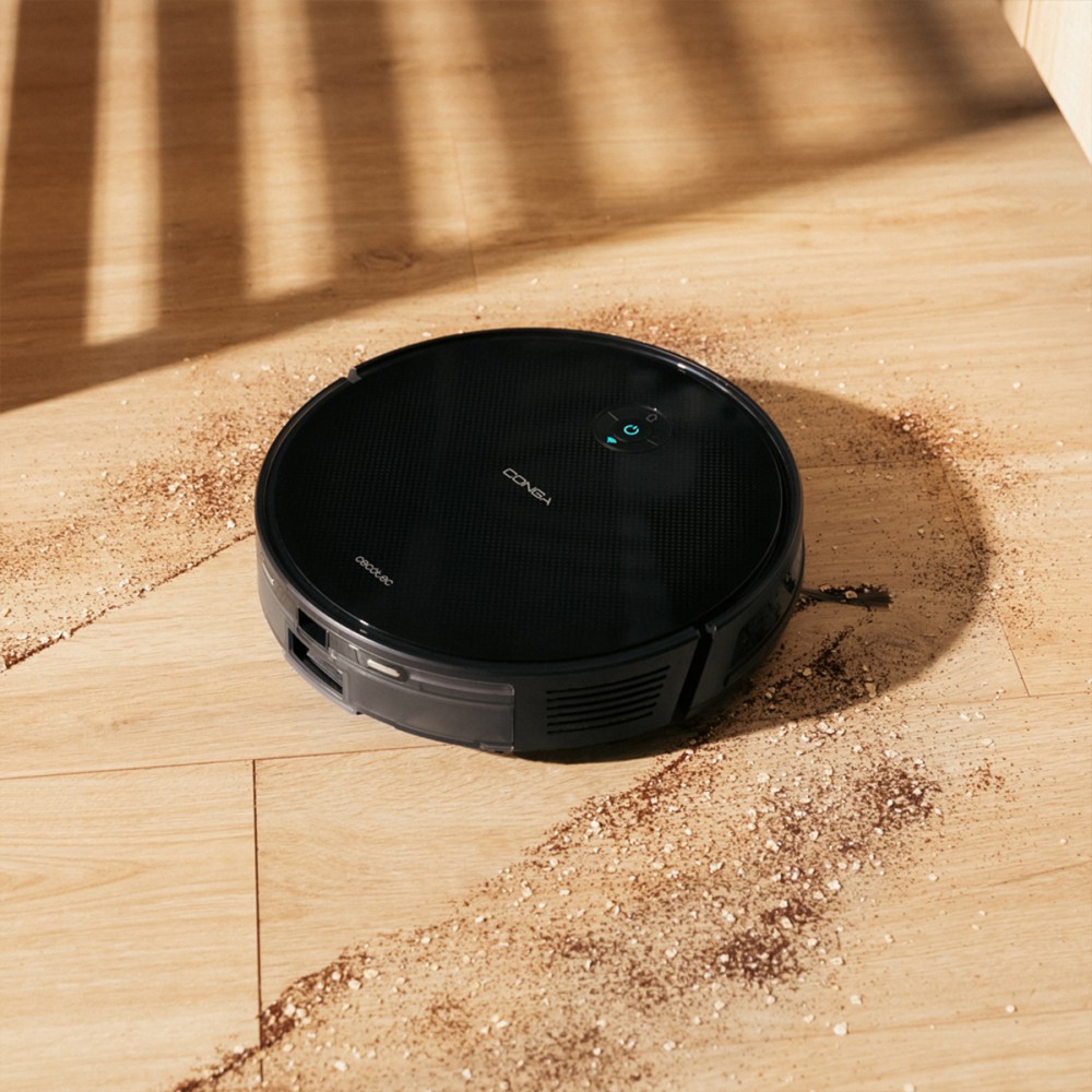 Conga 2499 Ultra Genesis CEC-08145 - Σκούπα Ρομπότ για Σκούπισμα & Σφουγγάρισμα Με Wi-Fi Μαύρη