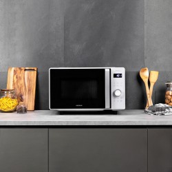 GrandHeat 2500 Flatbed Touch White CEC-01675 - ΦΟΥΡΝΟΣ ΜΙΚΡΟΚΥΜΑΤΩΝ 25 LT | 800W  (ΧΩΡΙΣ ΔΙΣΚΟ)