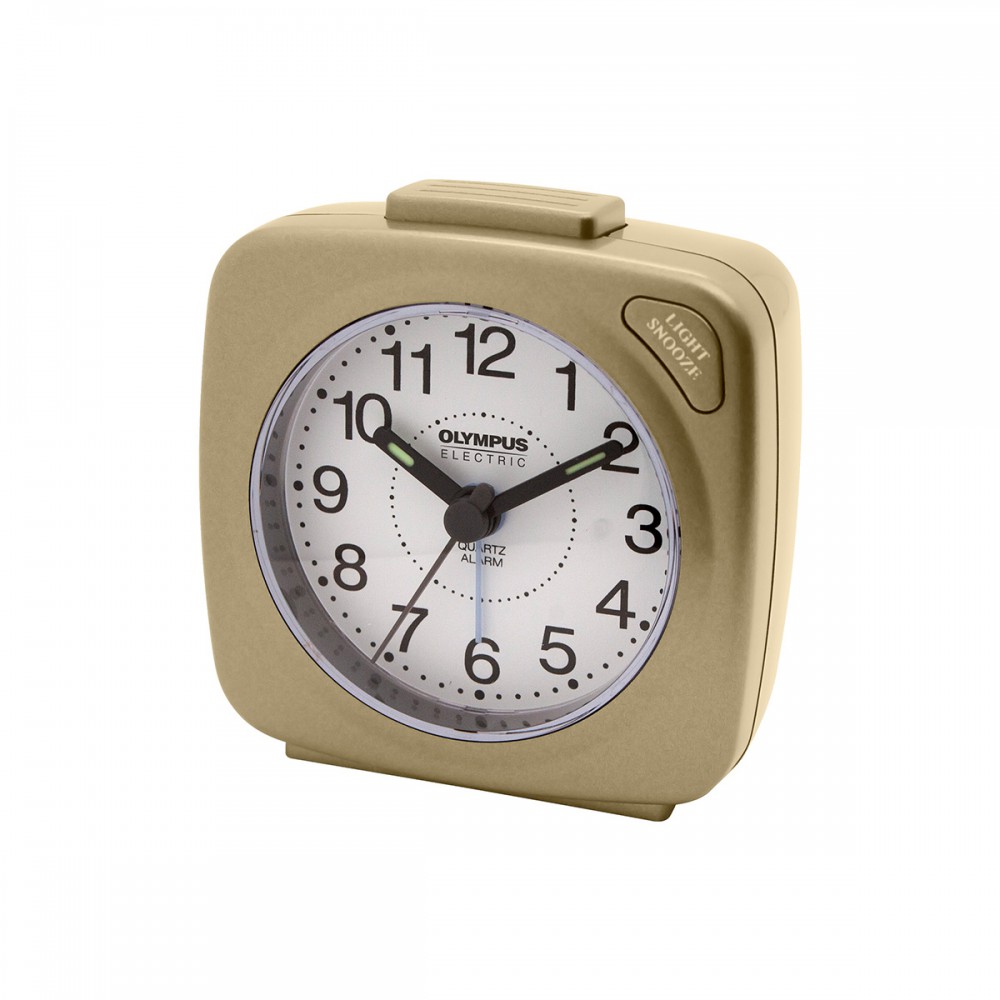 OL-951 - Επιτραπέζιο Αναλογικό Ρολόι Με Ξυπνητήρι