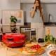 Fun Pizza&Co Mamma Mía CEC-03825 - Παρασκευαστής Πίτσας 1200W Κόκκινος