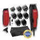 HOME PRO 100 COMBO RED - Σετ Κουρευτική Μηχανή Ρεύματος & Trimmer Μπαταρίας