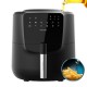 Cecofry Rain CEC-03300 - Ψηφιακή Φριτέζα Αέρος (Air Fryer) με Αποσπώμενο Κάδο 5.5 Lt Μαύρη