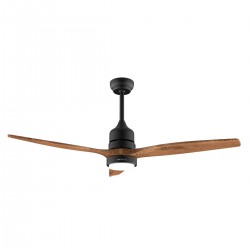 EnergySilence Aero 5275 Dark Wood CEC-08554 - Ανεμιστήρας Οροφής 2 σε 1 με Φως, Διπλής Κατεύθυνσης και Τηλεχειριστήριο 40W | 132cm