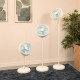 Energy Silence Fan Lamp CEC-08346 - Ανεμιστήρας Ορθοστάτης-Φωτιστικό 360° Με Τηλεχειριστήριο 36W
