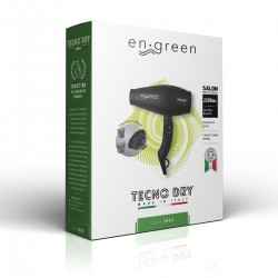 En-Green Black 2000 Line - Επαγγελματικό Πιστολάκι Μαλλιών Με 2 Στόμια & Φυσούνα 2200 W