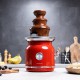 Fun Chocolicious CEC-08020 - Συντριβάνι Σοκολάτας με 3 Επίπεδα 500 G Κόκκινο