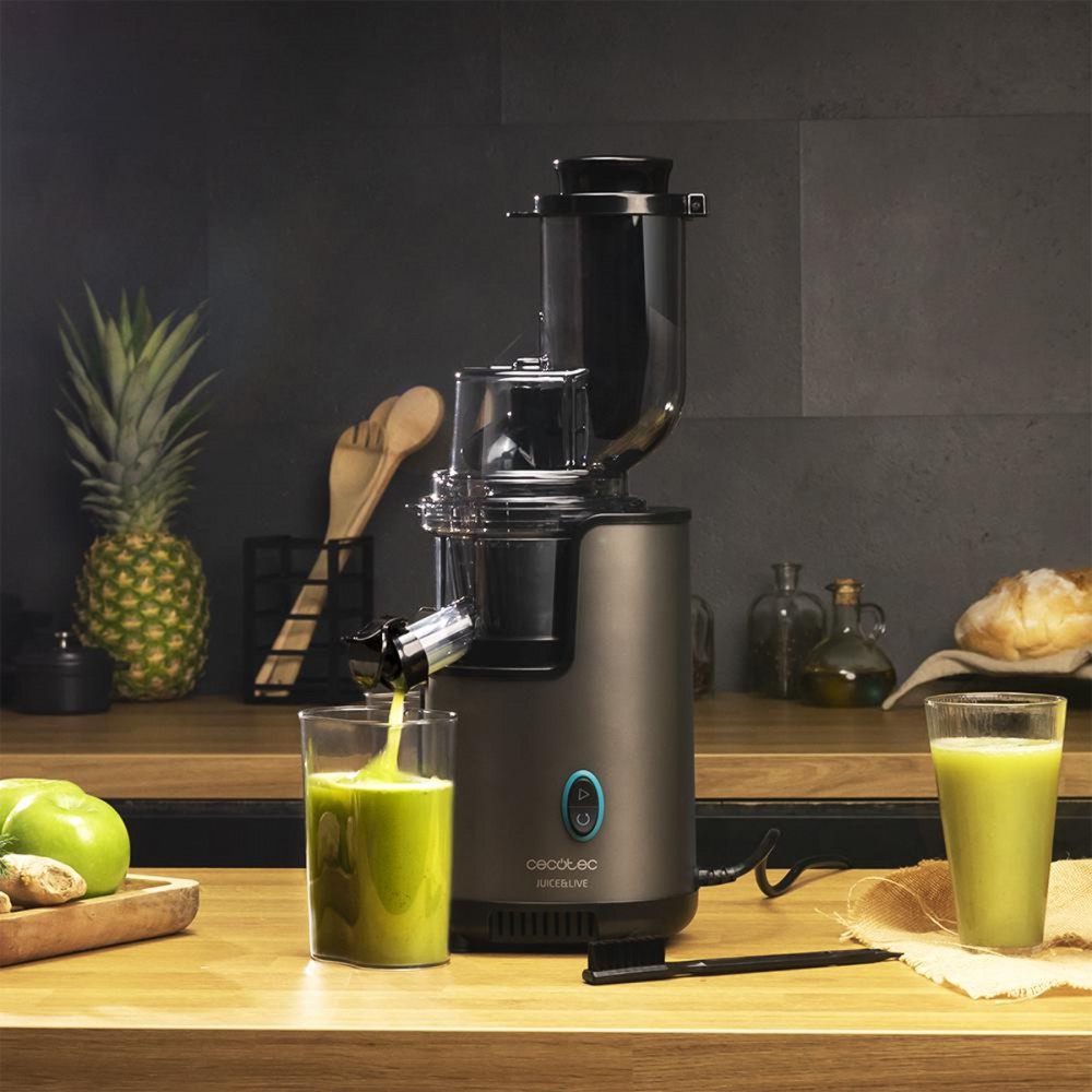 Juice&Live 2500 EasyClean CEC-04276 - Αποχυμωτής Αργής Σύνθλιψης 200 W Γκρι