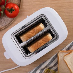 Toast&Taste 9000 Double CEC-03188 - Φρυγανιέρα 2 Θέσεων 980 W Λευκή