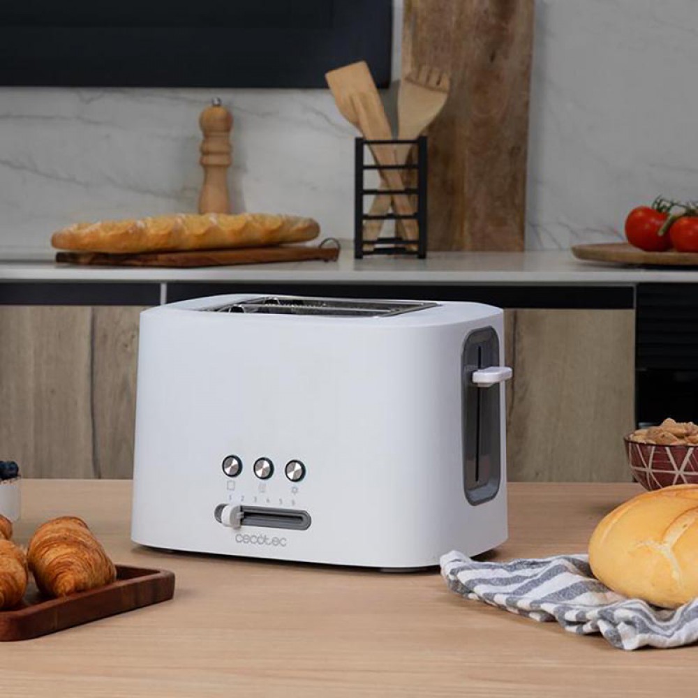 Toast&Taste 9000 Double CEC-03188 - Φρυγανιέρα 2 Θέσεων 980 W Λευκή