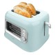 RetroVision Blue CEC-08039 - Φρυγανιερα 2 Θεσεων 700 W Γαλάζιο