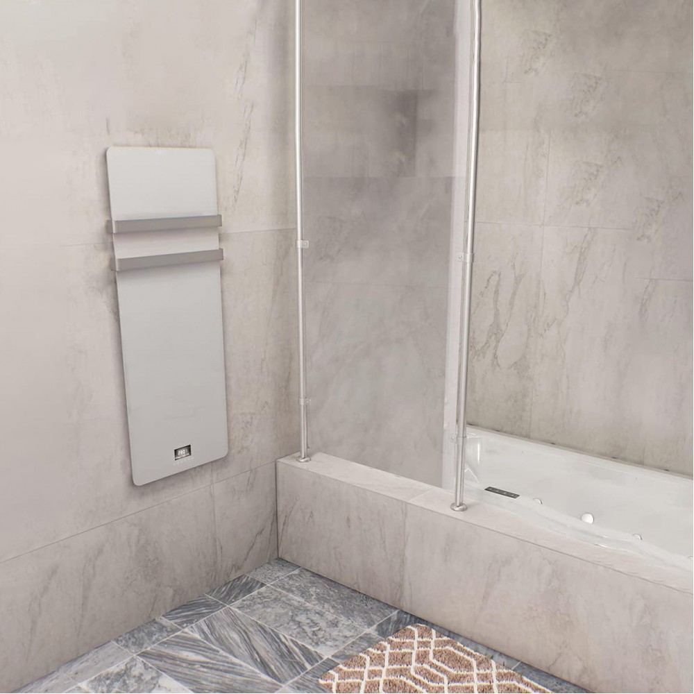 Ready Warm 9870 Crystal Towel OldGold CEC-05810 - Ηλεκτρική Πετσετοκρεμάστρα Μπάνιου 850 W (46.8 x 122 cm)