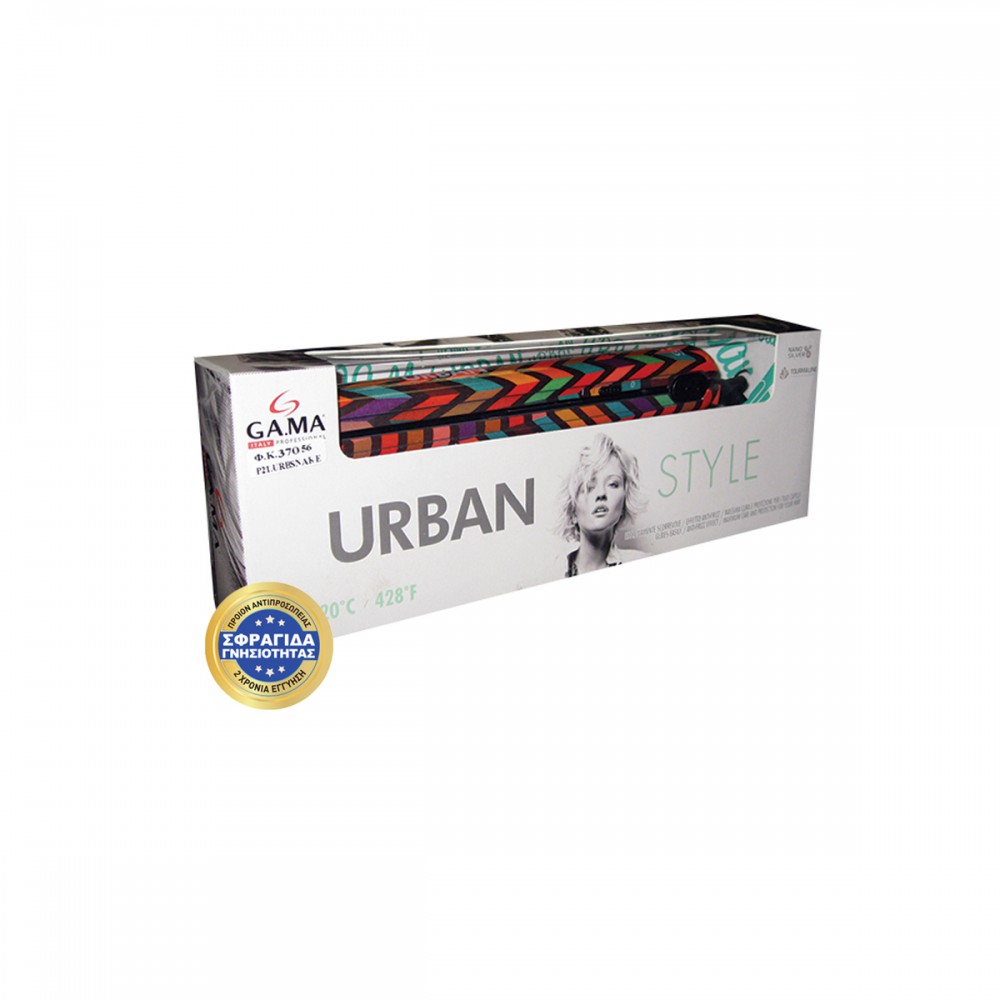 URBAN CHEV - Πρέσα Μαλλιών Με Πλάκες Τουρμαλίνης 220˚C
